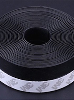 Self-adhesive Weatherstrip Silicone Rubber Door Seal Strip W
