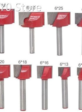 9Pc 10/13/16/18/20/22/25/30/32mm Surface Planing Wood Millin