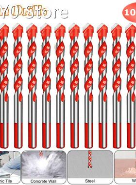 High Quality 10pcs Multifunction Drill Bits Set Ceramic Wall