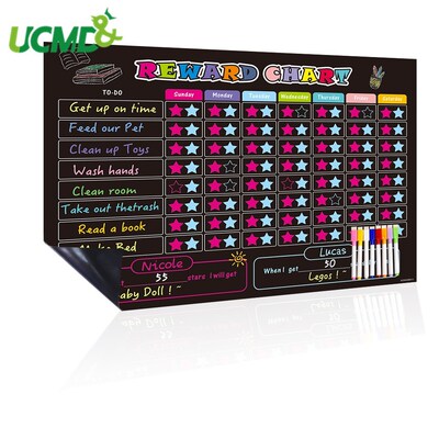 Magnetic Refrigerator Chalkboard Chore Chart Child Responsib