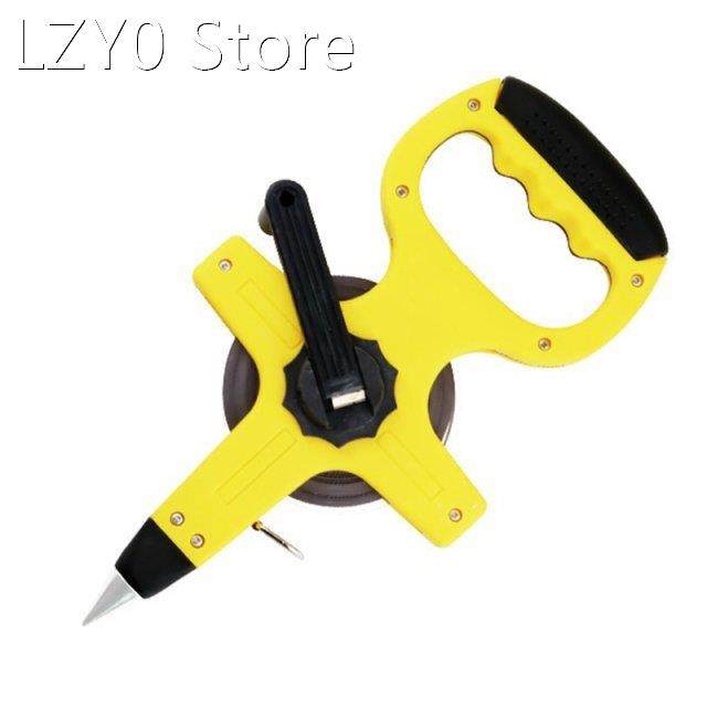 fast back open reel long tape measure retractable carbon ste