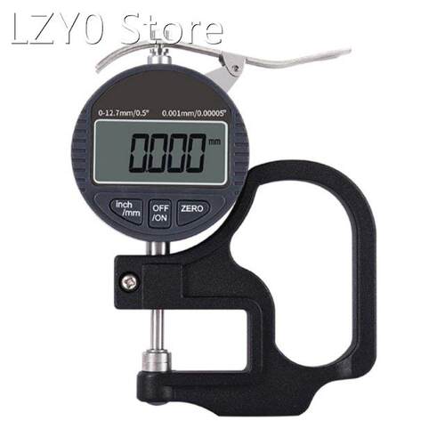 Digital Thickness Gauge with inch/mm Automatic Switch Percen