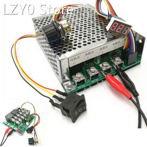 10-55V 60A 3000W Reversible DC Motor Speed Controller PWM Co