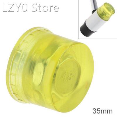35mm Yellow Rubber Hammer Head Double Faced Work Glazing Win