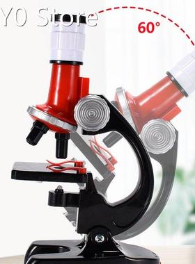 Children Microscope Toys HD1200 Times Primary School Biologi