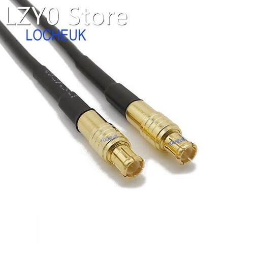 MCX Male Plug to MCX Male Plug Straight Adapter Switch Pigta