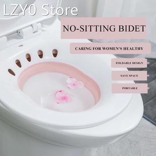 Woman Perineum Hip Irrigator Sauna Soaking Folding Bat Bidet