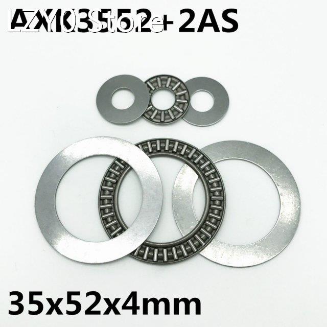 10pcs AXK3552 +2AS Thrust Needle Roller Bearing 35x52x2 mm T