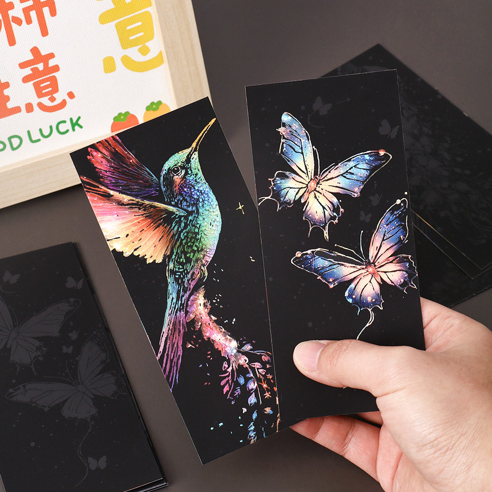 炫彩刮刮乐夜光刮画儿童