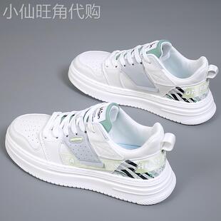 潮牌男鞋2025年新款空军aj一号板鞋男士软底小白鞋百搭时尚运动鞋