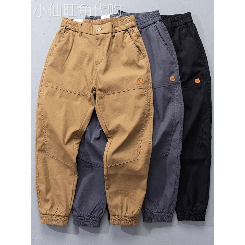 MADNESS MDNS WRUEI余文乐2024秋冬潮牌美式休闲束脚裤男士工装裤