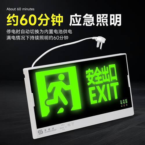 二合一消防应急照明灯安