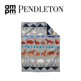 美国Pendleton办公室午睡空调毯盖腿披肩小毯子沙发毯旅行休闲毯