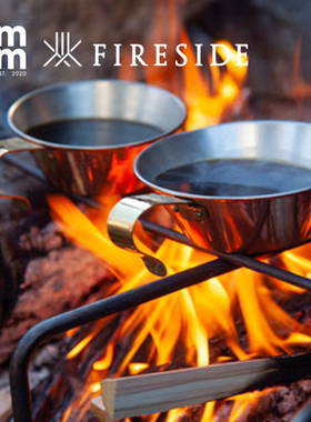 日本Fireside户外雪拉杯碗铜碗露营便携餐具汤碗咖啡水杯塞拉碗