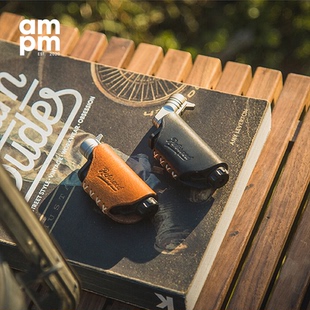 Reforged 户外露营野餐配件SOTO小号打火机真皮皮套复古手工皮具