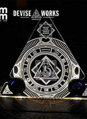 日本DEVISE WORKS四周年限定灯架户外亚克力板GZ灯架三角形灯座