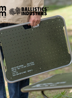 日本BALLISTICS户外折叠桌子茶几露营方桌餐桌M16家用野餐小饭桌