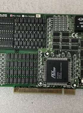 议价原装凌华ADLlNK PCl-7432 数据采集卡拆机实