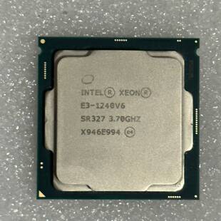 议价Intel 至强 E3-1240V6 CPU 四核心 8线程