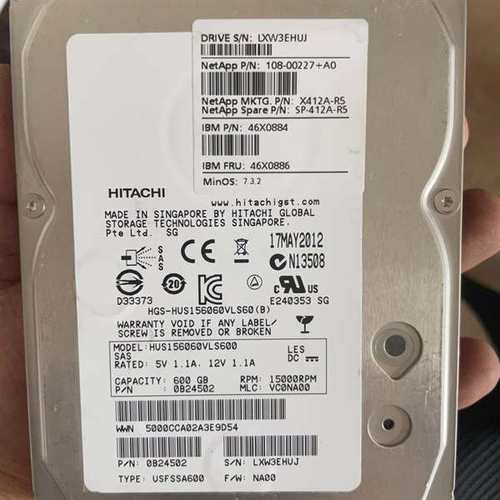 议价Netapp 原装拆机 NetApp X412A-R5 60