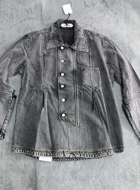 议价全新NAMACHEKO牛仔服牛仔外套NS22W420D W8