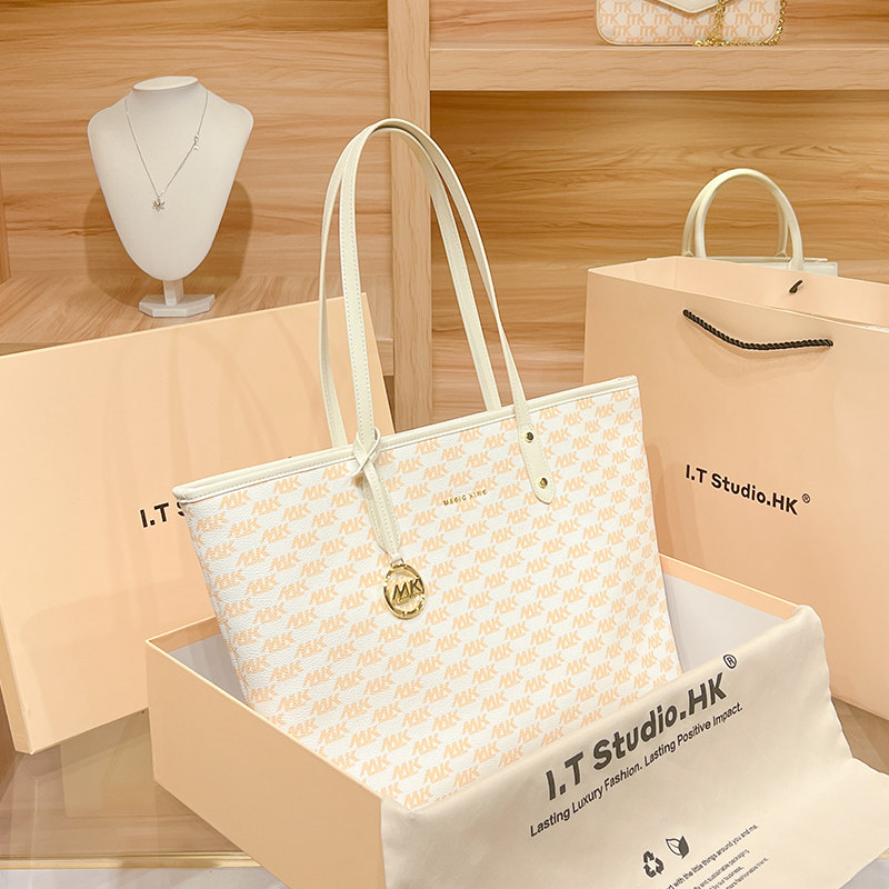 CITEX LV官方旗舰店香港真皮包包托特包女大容量高级感通勤单肩大