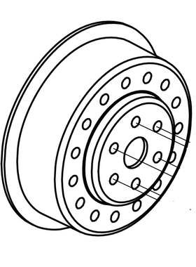 CROSSRC BC8 轮毂组件71128 71129  CS-97400503