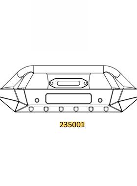 CROSSRC  EMOX4大豹子 前杠+灯壳 235001 CS-97401267