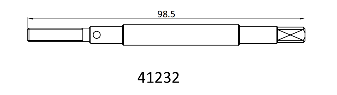 CROSSRC MC系列后桥半轴组件 41232  CS-97400604