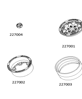 CROSSRC EMOX 大犀牛 大狮子 轮毂 227001 227002  CS-97401062