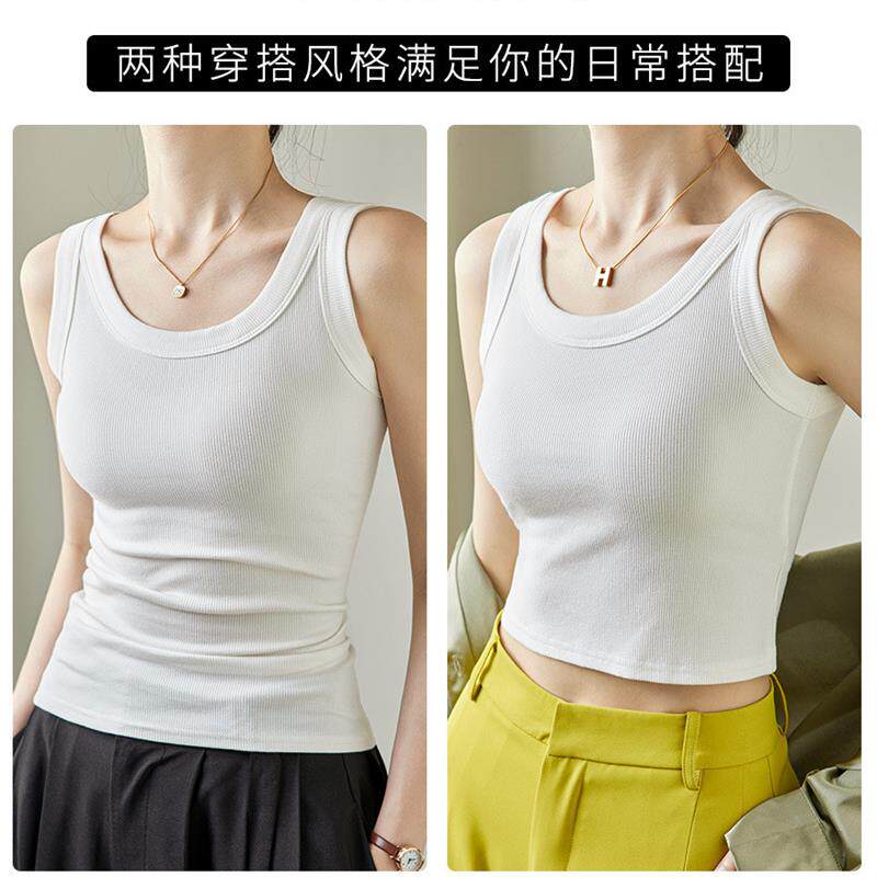 小吊带背心女内搭外穿夏季2025新款无袖大码防走光打底衫女士上衣