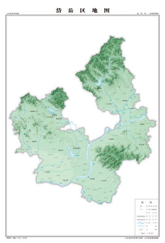岱岳区地图地形地势水系河流行政区划湖泊交通旅游铁路山峰卫星村