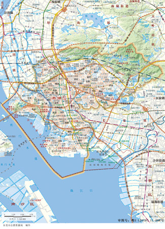 虎门镇地图行政区划水系河流湖泊交通旅游铁路地形卫星流域乡镇村