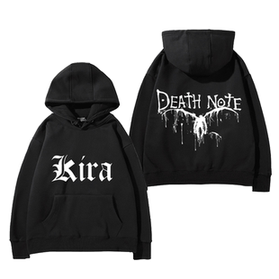死亡笔记衣服动漫秋冬上衣deathnote周边连帽卫衣印花日系男