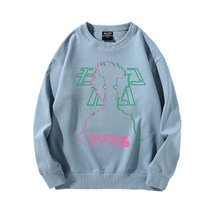 灵能百分百日漫联名路人影山茂夫圆领卫衣男秋冬新款休闲百搭上衣