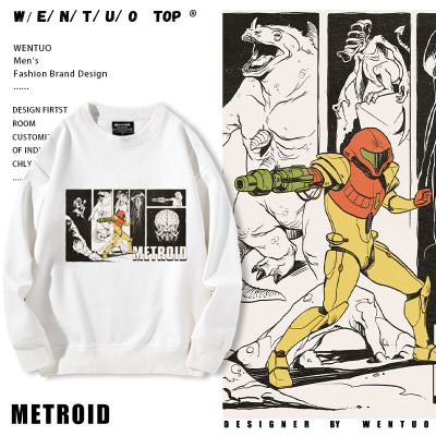 任天堂周边圆领卫衣男女春秋上衣