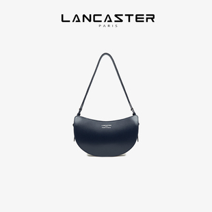 SuaveLune系列光面剖层牛皮肩背斜挎半月包 Lancaster兰卡斯特