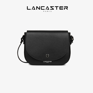 MilanoBao系列粒面纹理牛皮法院风斜挎半月包 Lancaster兰卡斯特