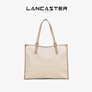 Ikon系列老花托特包大容量通勤单肩手提包大号 Lancaster兰卡斯特