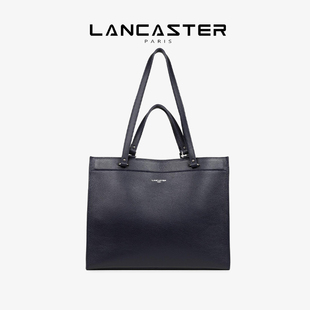 FoulonnéDouble系列进口牛皮托特通勤公文包 Lancaster兰卡斯特