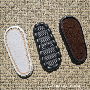 新款升级版EVA防滑加厚包不断底圆头手工四季拖鞋棉鞋手工鞋底子
