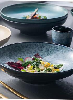 Japanese ceramic bowl commercial large ramen bowl rice bowl