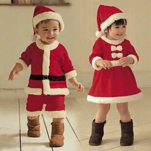 Christmas Costume Santa Claus Performance Costume圣诞服装