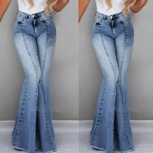 jeans women trousers 2022 Fashion elastic ladies pants 女裤