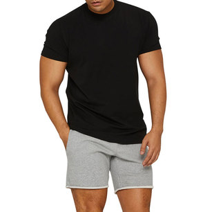 2022 simple solid color plain t-shirt for men gym sport tees