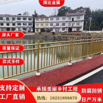 不锈钢仿竹护栏新农村庭院菜园竹篱笆栅栏道路绿化草坪隔离围栏杆
