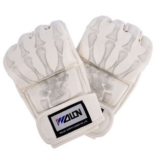 五龙鬼影 MMA半指搏击拳套 柔道散打手套UFC打沙袋搏击格斗手套