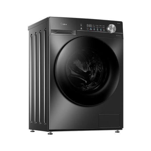 美的滚筒洗衣机10/12公斤全自动洗脱除菌家用洗烘一体机MD100V36T图片