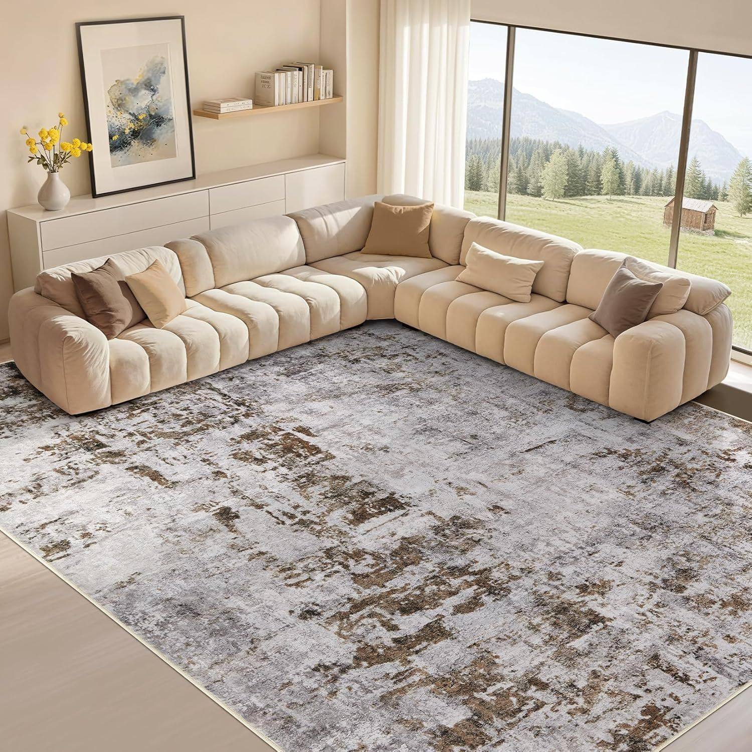 简约风格客厅卧室地毯耐脏防尘玄关入户门垫家用房间装饰床边毯,居家布艺,地毯,淘宝优惠券,粉丝福利购,淘宝优惠卷