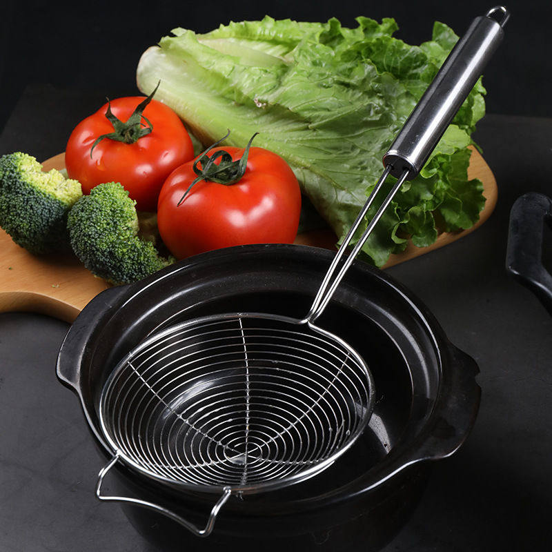 304带钩不锈钢漏勺家用捞面捞饺子过滤网厨房油炸线漏笊篱网筛,家庭/个人清洁工具,水槽沥水袋,淘宝优惠券,粉丝福利购,淘宝优惠卷